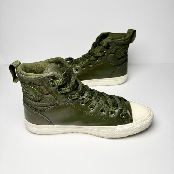 Converse All Star Berkshire Boots Cargo Khaki Egret US Sz Men's 8 / Women's 10 - Picture 6 of 14